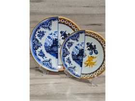 Resim Fermato Hybrıd-1 -6 Kişilik Çift Desenli Pasta ve Servis Seti 