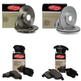 Resim Opel Antara Ön / Arka Disk ve Balata Takım Seti Delphi Marka 2007-2011 