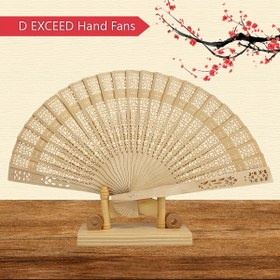 Resim D EXCEED 1 adet Vintage Bambu El Feneri - Çiçek Desenli Katlanabilir El Feneri, Kadınlar için Şık Hediye, Bambu Malzeme, Ev Dekoru ve Özel Günler için Mükemmel, Bambu Fener 