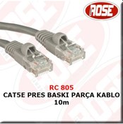 Resim Cat5E Pres BAskı Parça Kablo 10M 