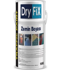 Resim Dryfix Traffic Paint Zemin Boyası 18 Kg Ral 5015 Mavi 