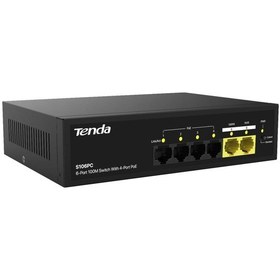 Resim Tenda S106pc 6 Port 10/100 Poe Swıtch 