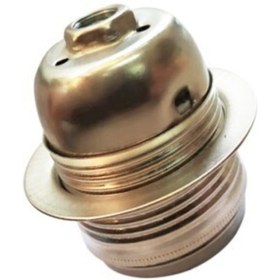 Resim ekiLamp E27 Metal - Dişli Nostaljik/rustik Duy (Gümüş - Nikel) 