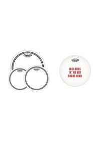 Resim Evans Epp-ec2shdd-r Ec2s Tom Ve Hd Dry Trampet Seti Rock + 14 