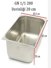 Resim Genel Markalar 1/1 200 GASTRONOM KÜVET (28 LT) 