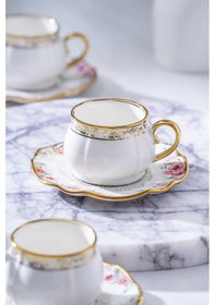 Resim Acar Sienna 6 Kişilik Kahve Fincanı Takımı - 90 Ml renkli 