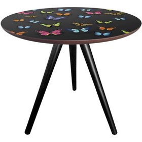 Resim ReHome Fiskos Sehpa - Siyah 