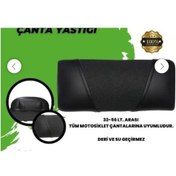 Resim Bike Sky Motosiklet Çanta Sırt Dayama Siyah Deri Universal Ultra Konfor 