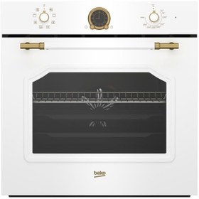 Resim Beko BFM 240 RB Rustik Beyaz Ankastre Fırın 