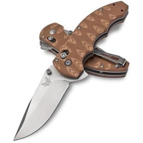 Resim Benchmade Ball Axis Fliper Çakı Kahverengi 