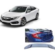 Resim Honda civic fc5 uyumlu bagaj üstü spoiler ışıksız model 2016 