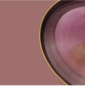 Resim Glaze Mud Kek Standı Bordo 28 cm 