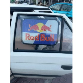 Resim Baskılı Yan Cam Perde Aksesuar ’redbull’ (Tüm Otoların Yan Camlarına Ölçüleri Uygundur.) 