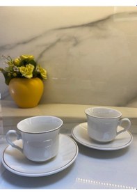 Resim Helen 2 Kişilik Kahve Fincanı 80 Ml 