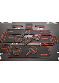 Resim Chevrolet Cruise 2016 - 2019 Mk2 Araç Içi Silikon Kaymaz Ped Kapl (547228078) 