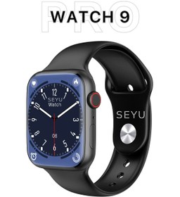Resim teknotrust 2" - 2.5" Watch 9 Pro Akıllı Saat Iphone ve Android Tüm Telefonlara Uyumlu Smartwatch Uyumlu Siyah 