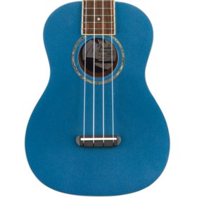 Resim Fender Zuma Concert Ukulele - Lake Placid Blue 