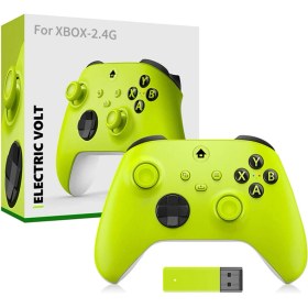 Resim Konsol Plus Xbox 9. Nesil Kablosuz Gamepad Yeşil 2.4g 