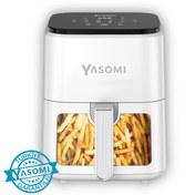 Resim Yasomi Y35 Beyaz Camlı Airfryer 1350W 3,5 Litre Fritöz (Yasomi Türkiye Garantili) Yasomi Y35 Beyaz Camlı Airfryer 1350W 3,5 Litre Fritöz (Yasomi Türkiye Garantili)