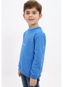 Resim Toontoy Kids Toontoy Erkek Çocuk Baskılı Sweatshirt Haki 