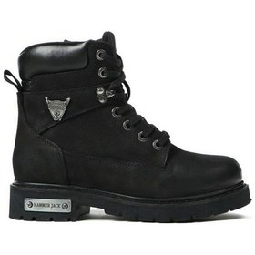 Resim Hammerjack 102 18501-g Siyah Nubuk Kadın Bot 001 