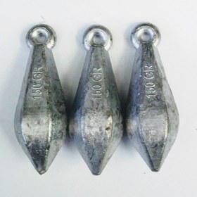 Resim Olta Kurşunu 150 Gam Piramit 3 Adet 