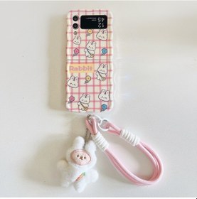 Resim Samsung Galaxy Uyumlu Z Flip4 5g Shell Blu-ray Imd Slim-fit Kullanışlı Askılı Tpu Kılıf 