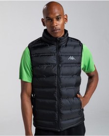 Resim Kappa Perovest Erkek Siyah Regular Fit Yelek 