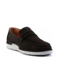 Resim Bambi Siyah Leather Erkek Loafer Ayakkabı E01304412201 Siyah 