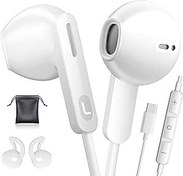 Resim iPhone 16 iPhone 15 Pro Max Kulaklık USB C Kulaklıklar Samsung Galaxy S25 S24 S23 Ultra A16 için Kablolu Kulaklıklar, Stereo Mikrofonlu Ses Kontrollü Kulak Telefonlarında USB C Google Pixel 9 8 için 