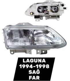 Resim Depo LAGUNA SAĞ FAR 1994-1998 7701038270 