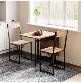 Resim Katlanır Mutfak Masa Sandalye Takımı 1137 