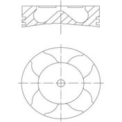Resim Mahle 0400502 - Motor Piston Segman 0.50 P206-p307-c3-fıesta 1.4 