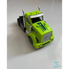 Resim Mavi Su Dünyası Metal Çek Bırak Tır Kafası Araba 13X5 cm Yeşil 