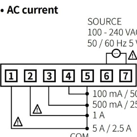 Resim Autonics MT4W-AA-4N ,96X48MM 220VAC 0..5A Ac Ampermetre 