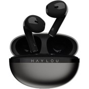 Resim Teltree Haylou X1 2023 Siyah Bluetooth 5.3 Kulaklık, 12mm Sürücü, Enc Gürültü Engelleme, Ipx4 Su Geçirmez, 24 Saat Pil Ömrü 
