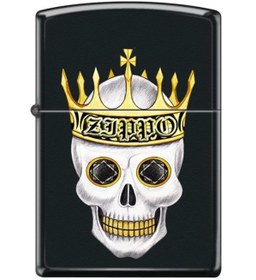 Resim Zippo Çakmak 218-102063 King Skull 