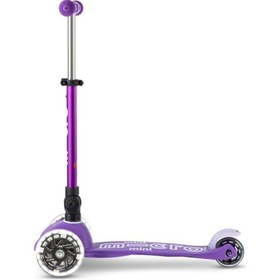 Resim Mini Micro Deluxe Foldable Led Purple Çocuk Scooter Mcr.mmd199 