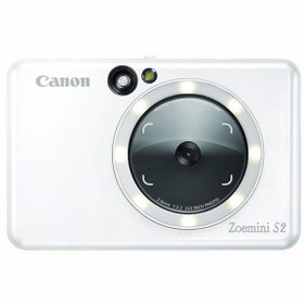 Resim Canon Zoemini S2 Şipşak Fotoğraf Makinesi (Pearl White) 