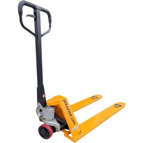 Resim Krafter Lift 1 Ton 115 Cm Alçak Şase Kırmızı Teker Manuel Standart Transpalet 