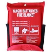 Resim fire blanket Yangın Söndürme Battaniyesi 120x160cm 