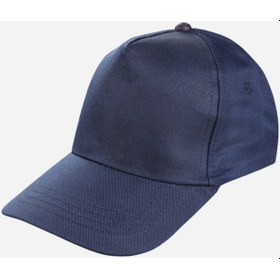 Resim Lacivert Siperli Spor Şapka-Lacivert-Unisex 