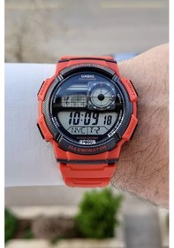 Resim Casio Csıste228 Erkek Kol Saati Kırmızı 