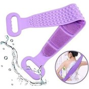 Resim Banyo Hamam Silikon Sırt Lifi Kesesi 