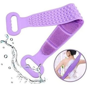 Resim Banyo Hamam Silikon Sırt Lifi Kesesi 