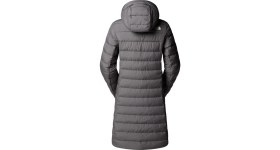 Resim The North Face W Aconcagua Kadın Ceket NF0A88TA0UZ1 Gri Rüzgar Kesici WindWall™ Kumaş ile Yalıtım 