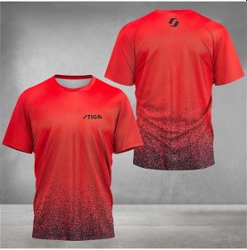 Resim Snapbuy 2024 Tenis Badminton Eğitim T-shirt - Çabuk Kuruyan, Nefes Alabilen, Rahat Erkek Spor Tişörtmavi Mavi 