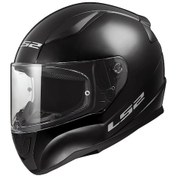 Resim Ls2 Rapid 2 Kapalı Motosiklet Kask Siyah 