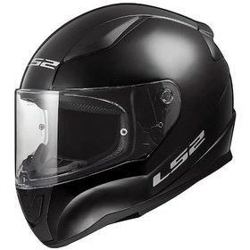 Resim Ls2 Rapid 2 Kapalı Motosiklet Kask Siyah 