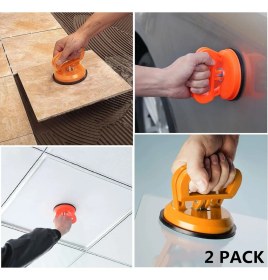 Resim Depolife Fayans Sermik Cam Plaka Tutucu Vakumlu Vantuz Araç Kaporta Tampon Çökük Çıkartma Vantuzu 2li 